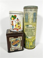 Vintage Metal Containers