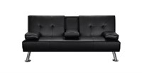 New Faux Leather Futon Sofa/Sleeper Full Size