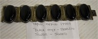 Vintage Black Onyx Bracelet