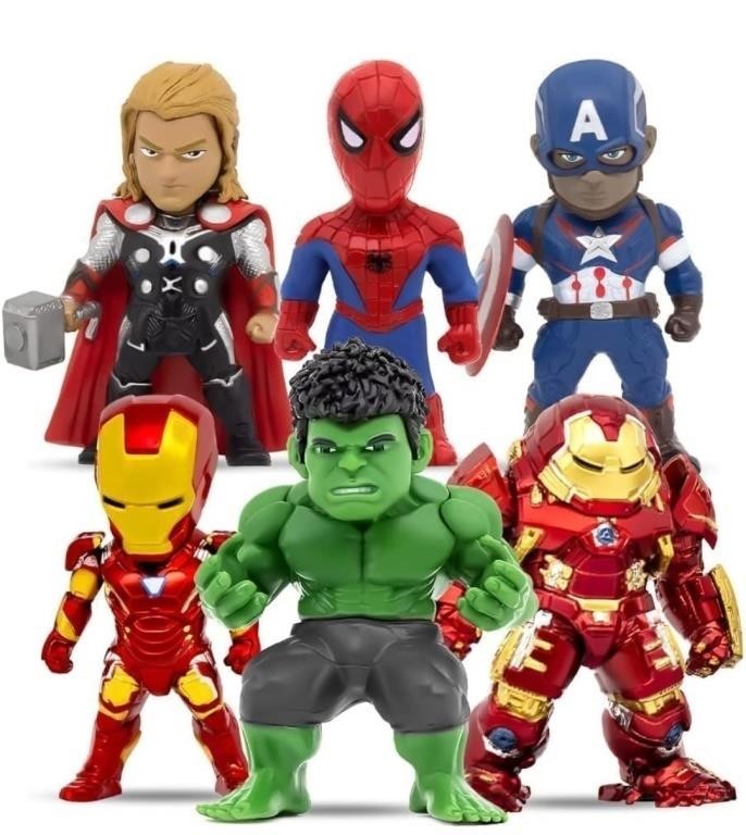 Plnaow Action Figure with 6 Character, Action