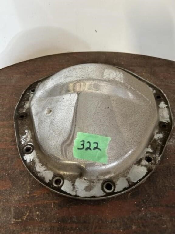 Chrome 12 Bolt Differential Cover