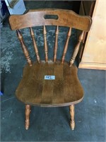 Antidue Brazilian Wooden Chair With Handle On