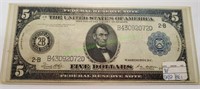 Series of 1914 $5 Federal Reserve Note
