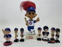 Sports Bobblehead Lot incl Chicago Cubs & Bears