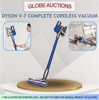 DYSON V-7 COMPLETE CORDLESS VACUUM (MSP:$500)