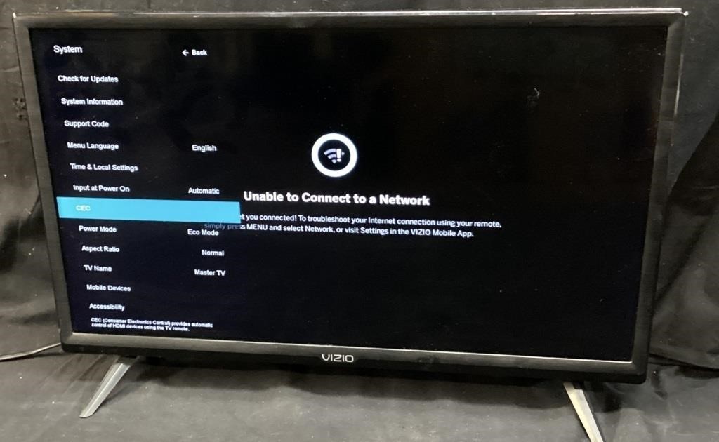 VIZIO 24’’ TV