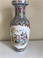 Oriental  Motif Vase - Large
