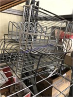 ASSORTED WIRE RACKS/ ORGANIZERS