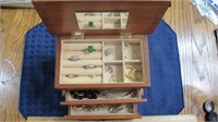 Jewelry Box FULL - 16 1/2" 925 goldtone necklace