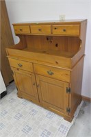 Vintage PIne Dry Sink 37w x 16d x 44h