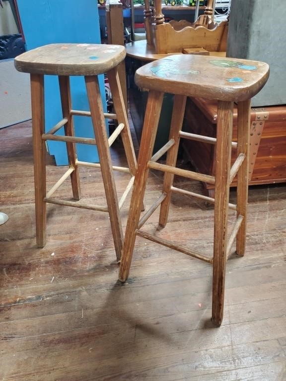 Wooden Bar Stools