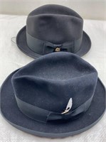 Rate vintage Royal Stetson and Hugh Scott hats