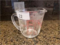 Anchor Hocking Fire-King Glass Measuring Cup