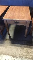End table w drawer