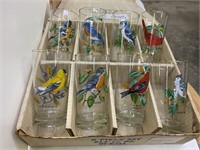 8 - VINTAGE  BIRD GLASSES