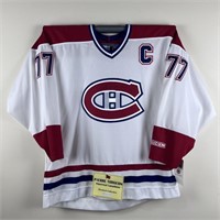 PIERRE TURGEON AUTOGRAPHED JERSEY