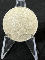 1923 D Peace Dollar