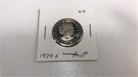 Susan B Anthony Dollar Coin 1979 S Proof Ng