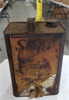 Vintage Sheps Harness Oil can