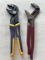 Irwin vise grip pliers and pliers