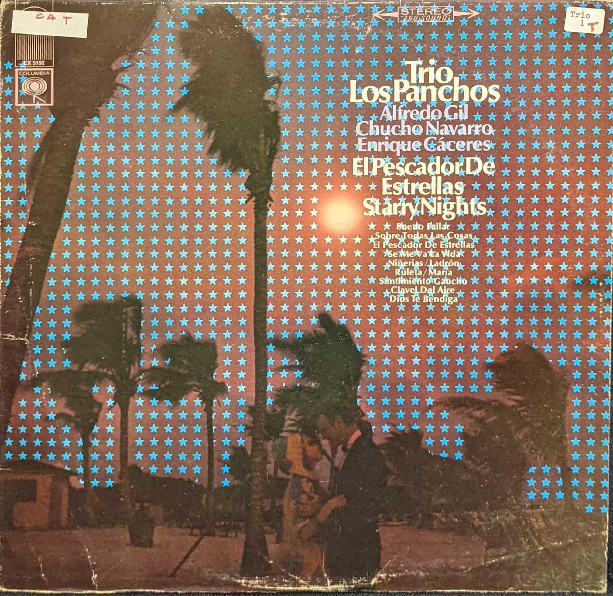 Trio Los Panchos Starry Nights LP Record