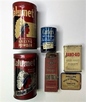 Collectible Tins & Bottle