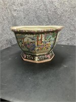 Asian Style Flower Pot 15 w x 9 h