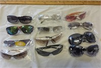 Sunglass Case Lot of 12 Pair all New