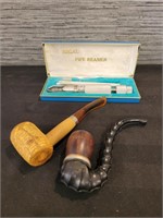 Vintage Pipes and Pipe Reamer