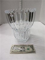 Stunning unique lead crystal vase