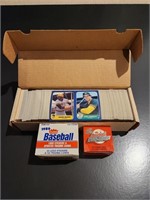 1986 FLEER BASEBALL COMPLETE SET W TRADED SET