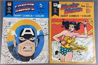 Captain America & Wonder Woman Giant Comics
