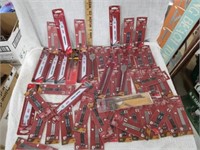 50 pks of Reciprocating Saw Blades, Spade Bits &