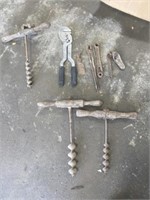 Auger bits and miscellaneous
