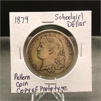 1879 Schoolgirl Dollar Pattern Coin