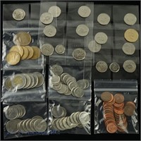 Canadian Coins (127 coins)