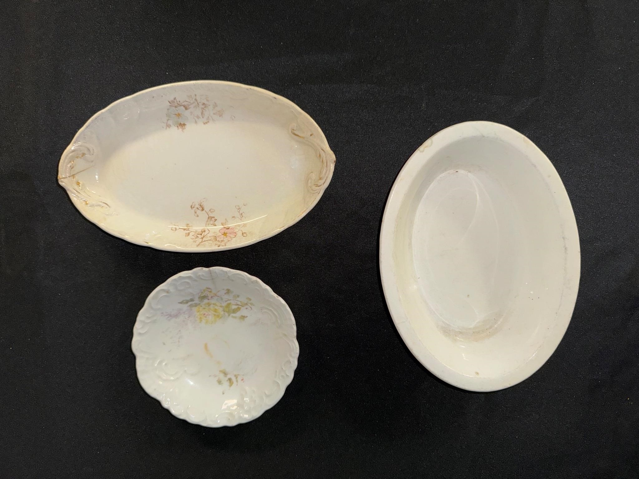 3pc China Bowls