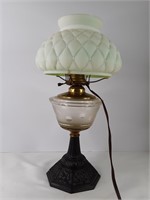 Lamp with Glass Shade