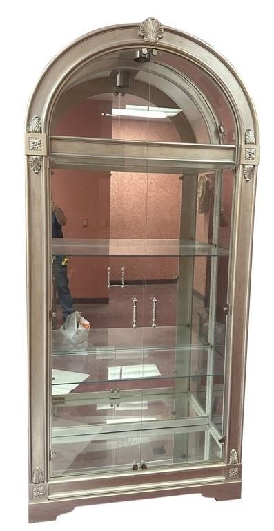 MODERN DOME TOP DISPLAY CASE