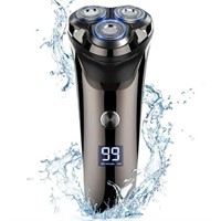 4D Electric Shaver for Men  IPX7 Waterproof  Cordl