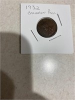 1932 Canadian Penny