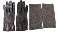 Lambskin Gloves & Cashmere Hand Warmers