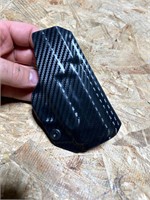 Right handed Amberide carbon fiber pistol holster