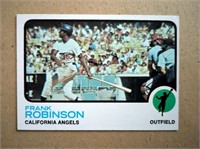 1973 Topps Frank Robinson Card #175