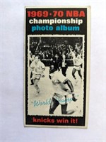 1970-71 Topps NBA Championship Knicks Win It