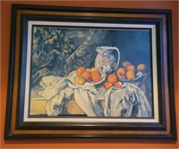 T - FRAMED STILL LIFE ART 26X31" (N26)