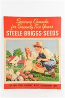 STEELE-BRIGGS- SEEDS SERVING CANADA 75 YEARS ADV.