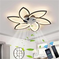 Open box Ceiling Fan w Remote  31 Black