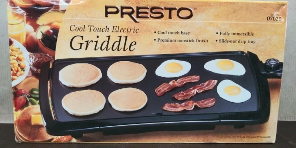 New in Box Presto Electric Griddle