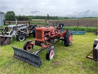 Allis Chalmers CA Tractor with Front Blade